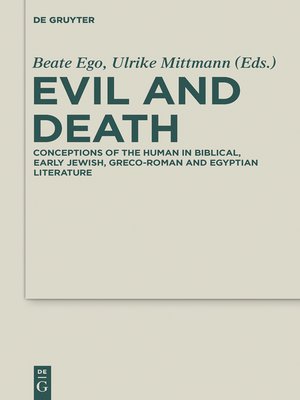 cover image of Evil and Death